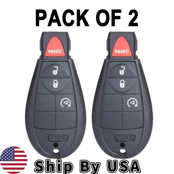 2008-2013 Chrysler Dodge / 4-Button Fobik Key / M3N5WY783X (AFTERMARKET)